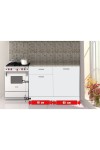 Kenyap Viki Mutfak Alt Dolabı 100 Cm Laminat Tezgah Dahil Kenyap Viki Mutfak Alt Dolabı 100 Cm Laminat Tezgah Dahil