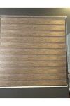 Kahverengi Zebra Stor Perde 107