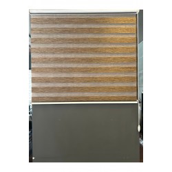 Kahverengi Zebra Stor Perde 107