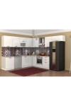 Kenyap Vegas Ankastre L Mutfak 565 Cm Beyaz High Gloss Tezgah Hariç