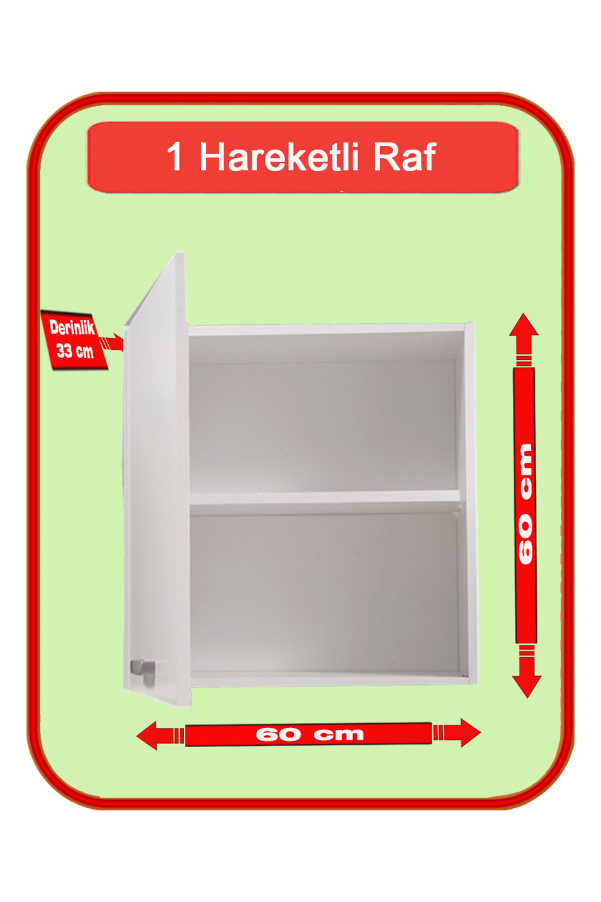 Kenyap Sümela Mutfak Dolabı 220 cm Tezgah Hariç